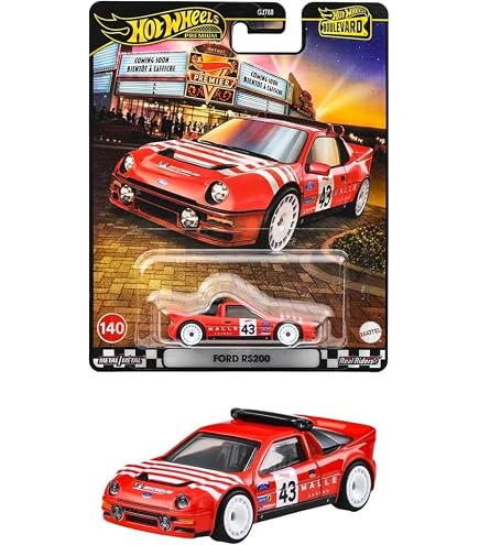 Amazon.com: Hot Wheels Premium 2-Pack '93 Ford Escort RS Cosworth